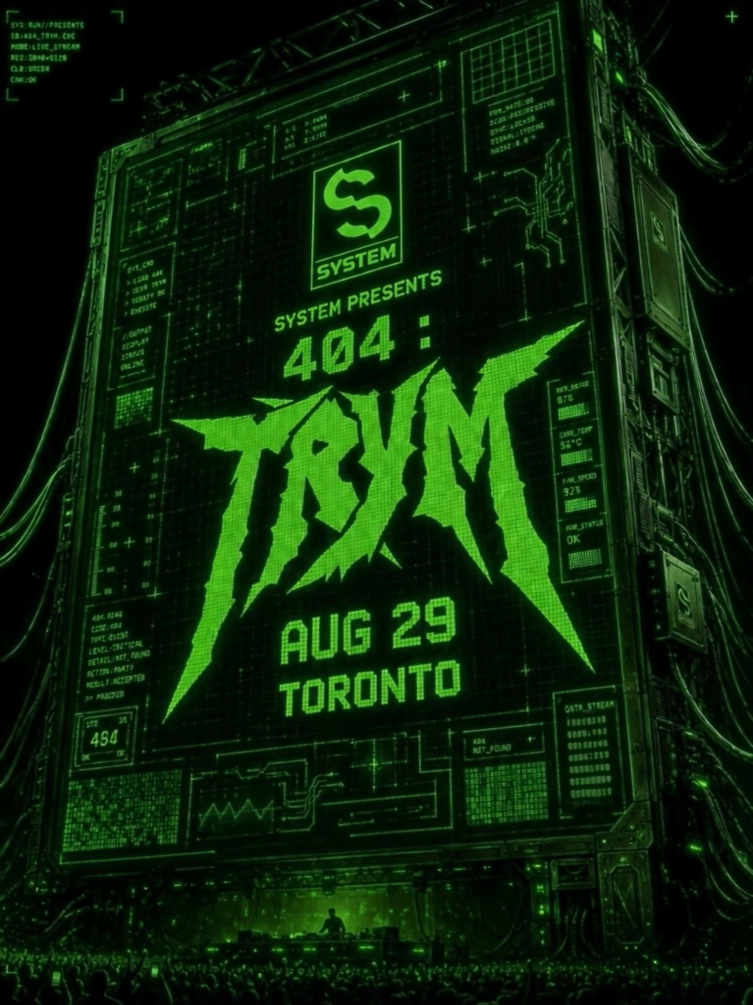 System 404: TRYM flyer
